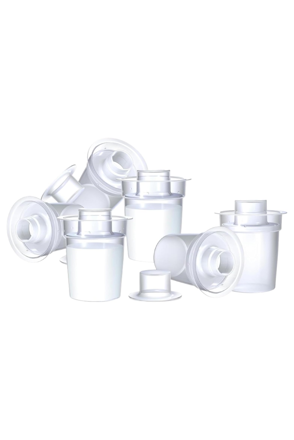 Nuby - Baby Milk Powder Dispensers - 6 Pcs