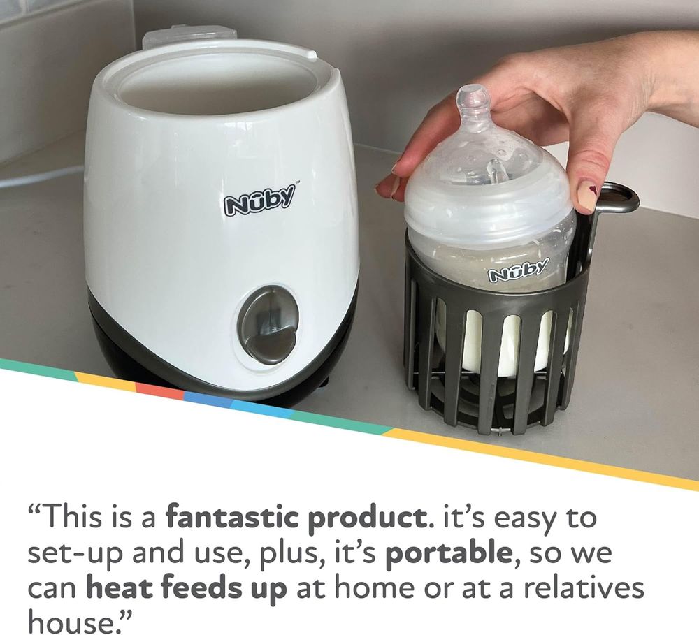 Nuby - Electric Bottle And Food Warmer - White