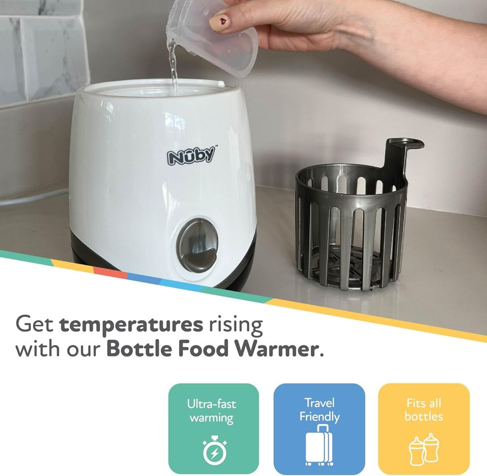 Nuby - Electric Bottle And Food Warmer - White