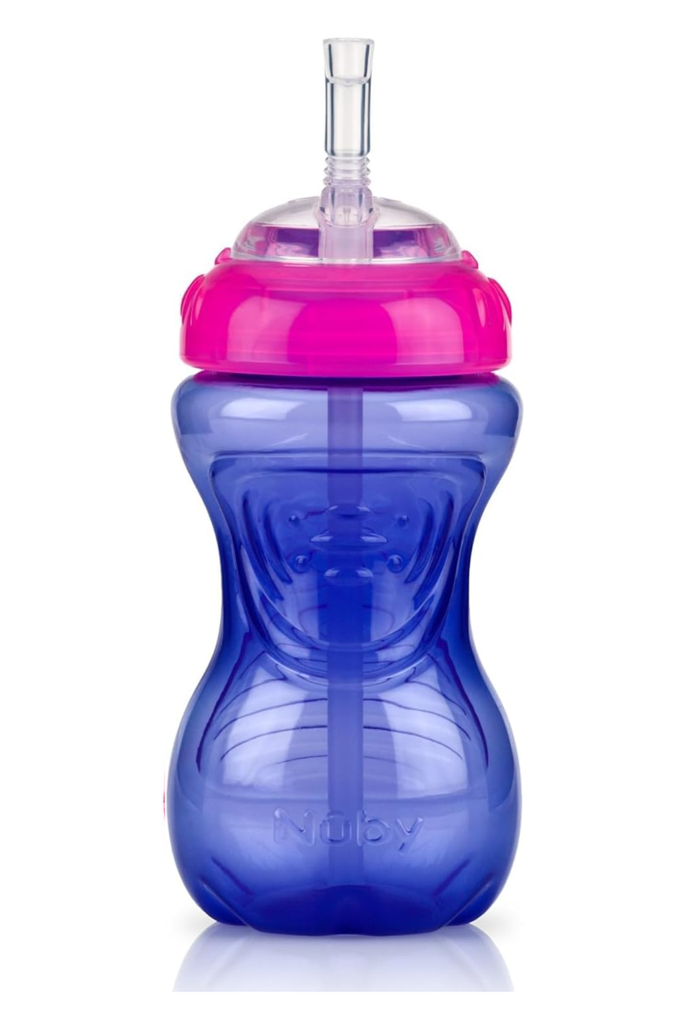 Nuby - Flex Straw Cups - Color May Vary - Pack of 3