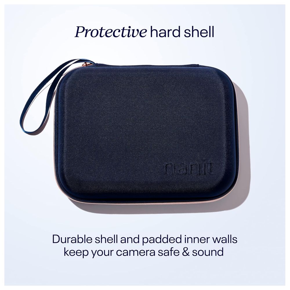 Nanit - Protective Hard Shell Carrying Travel Case For Pro Baby Monitor And Multi-Stand Travel Accessory - Blue