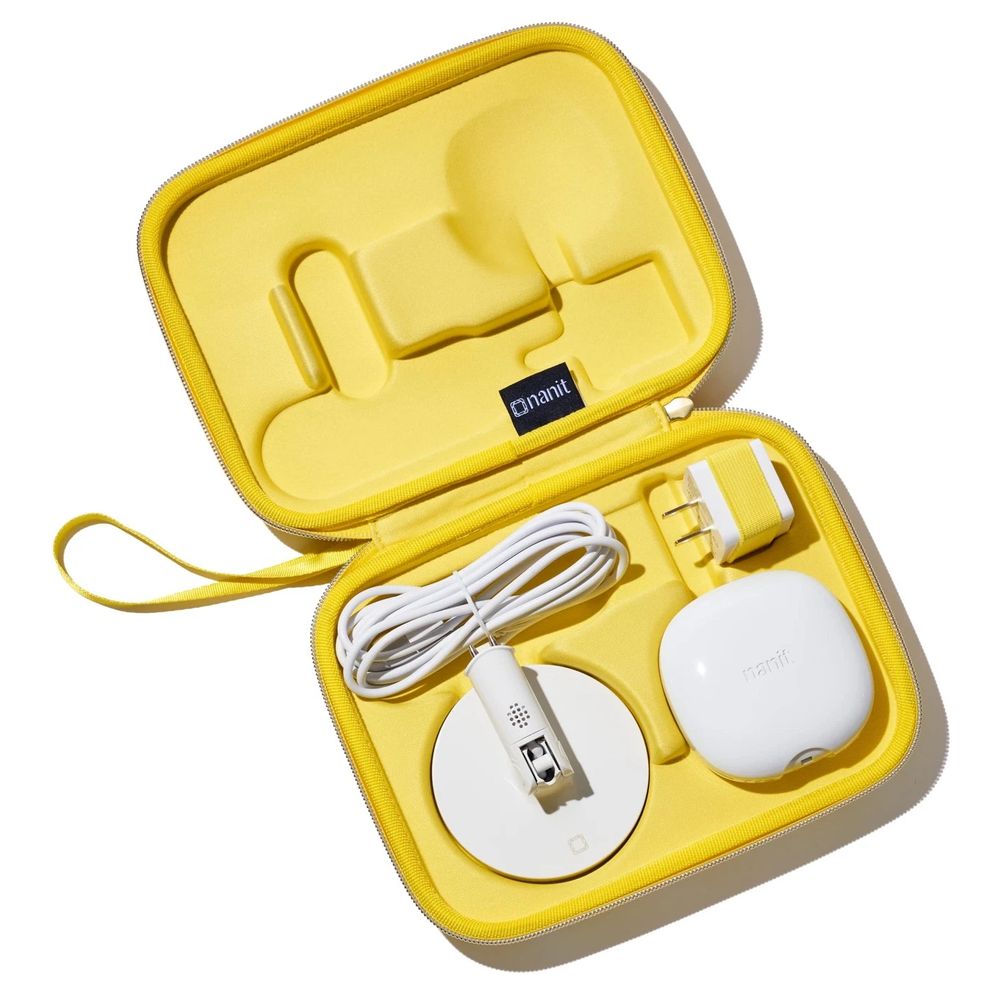 Nanit - Protective Hard Carry Travel Case For Camera & Accessories - Half Moon