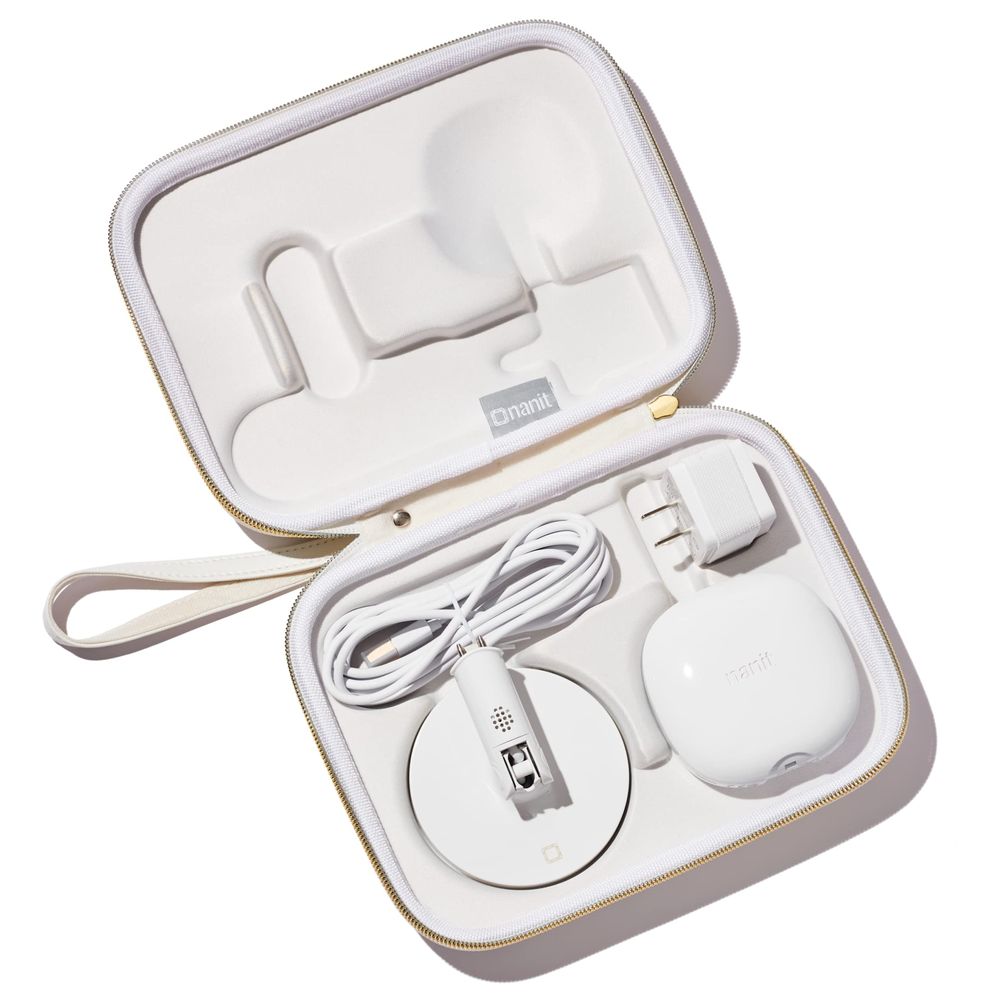 Nanit - Protective Hard Carry Travel Case For Camera & Accessories - Marble