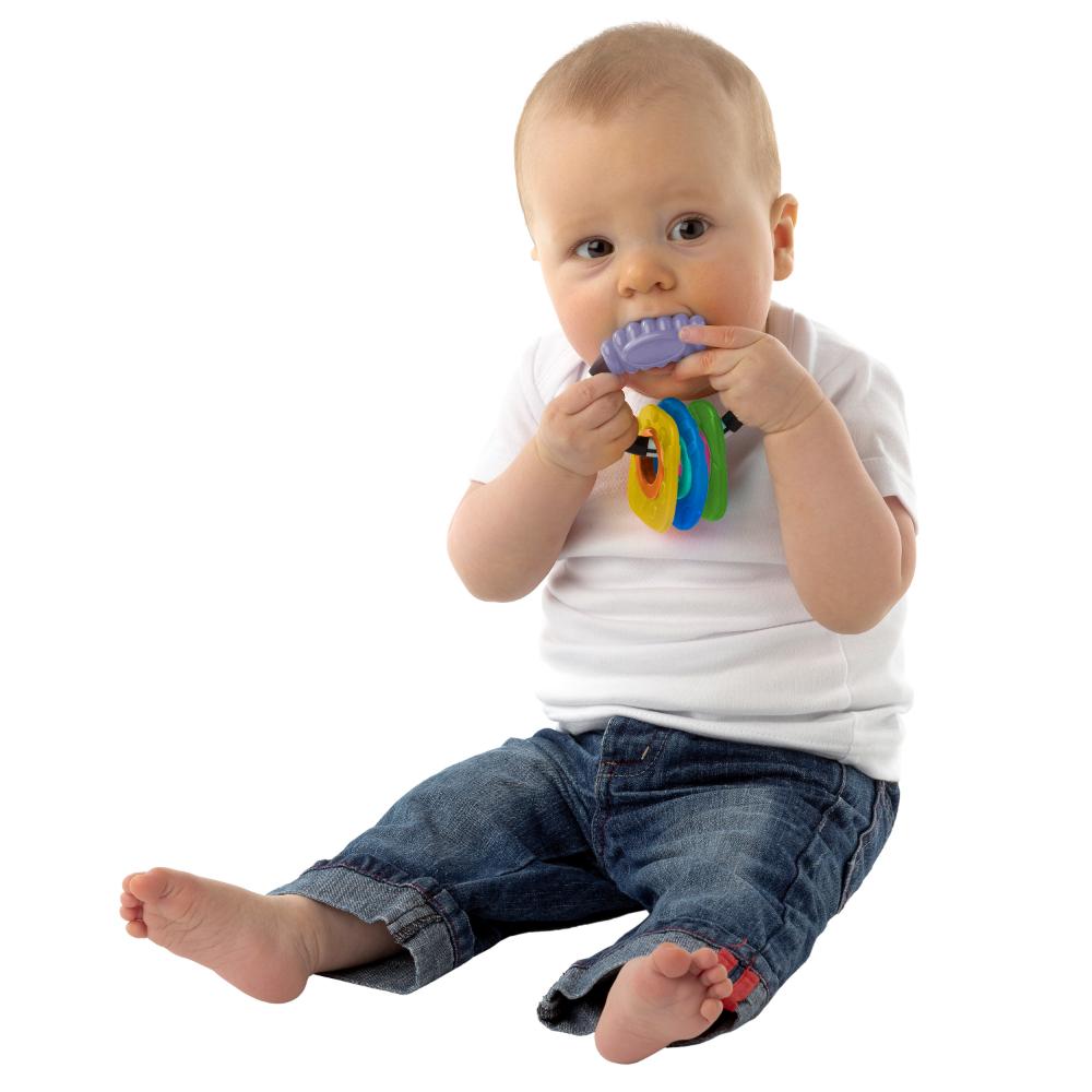 Playgro - Textured Teething Rattle