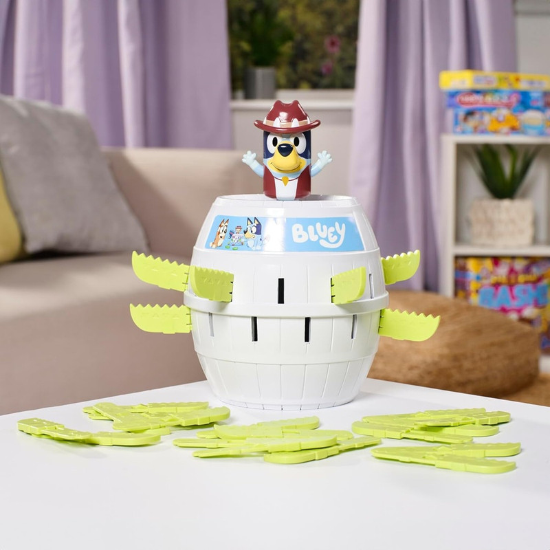 Tomy Games - Pop Up Bluey Activity Board Game - Multicolor