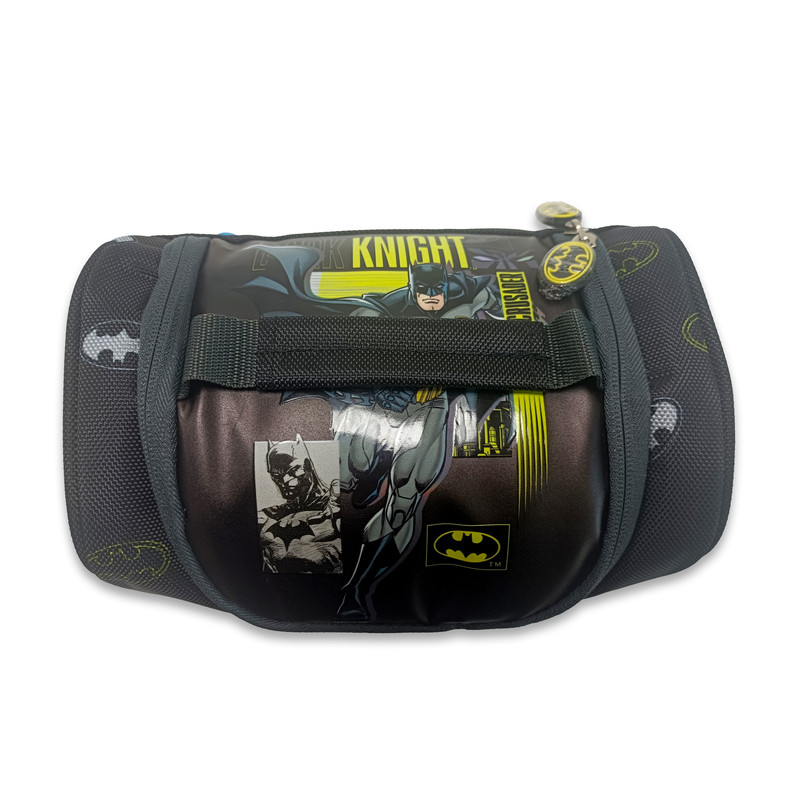 Warner Bros. - Batman Dark Crusaider Dual Compartment Lunch Bag - Black