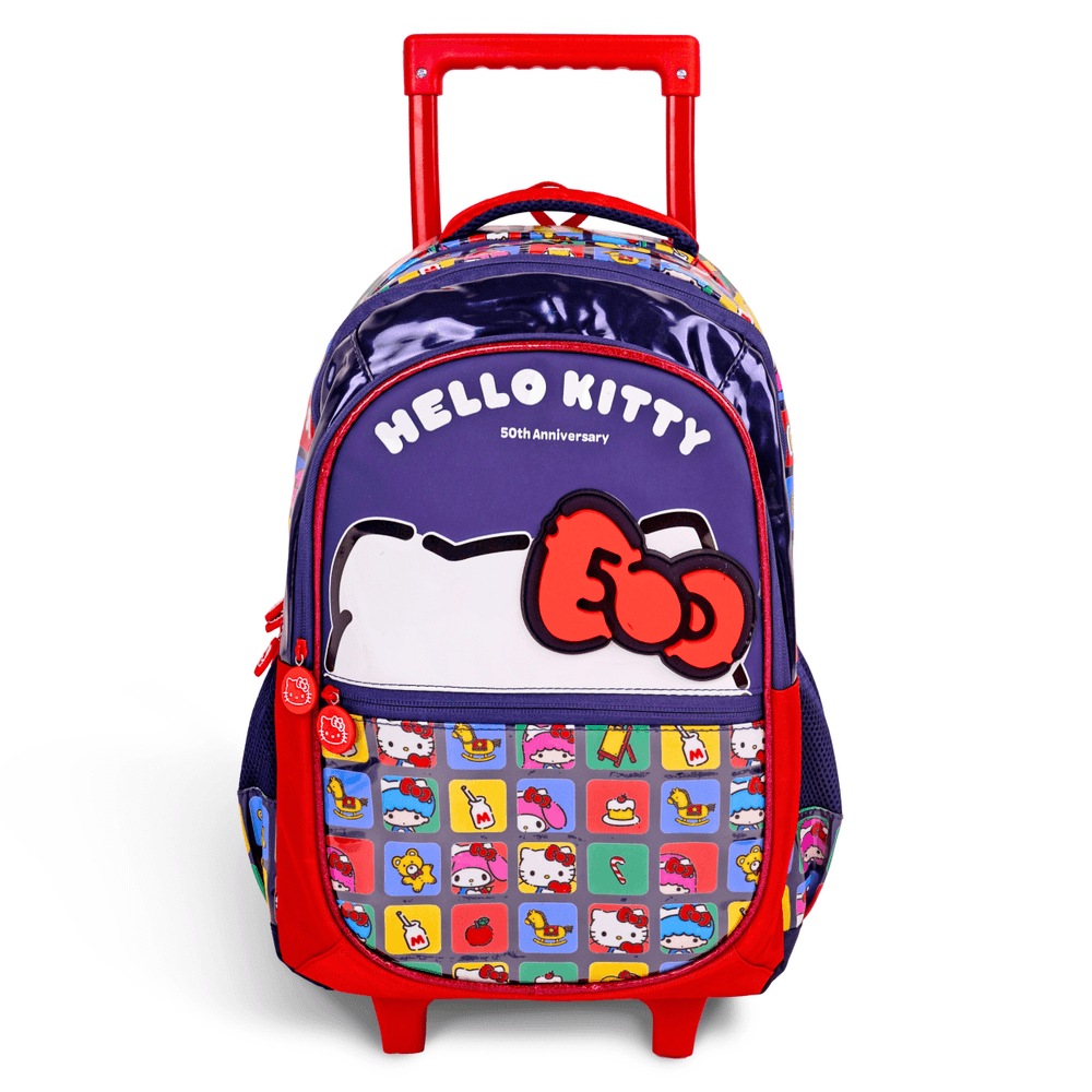 Sanrio - Hello Kitty School Trolley Backpack - 19.6-Inch/50cm
