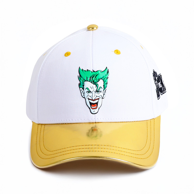 Warner Bros. Warner Bros. Joker V1 Premium Cap - White/Gold