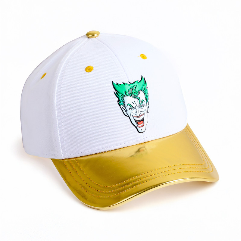 Warner Bros. Warner Bros. Joker V1 Premium Cap - White/Gold