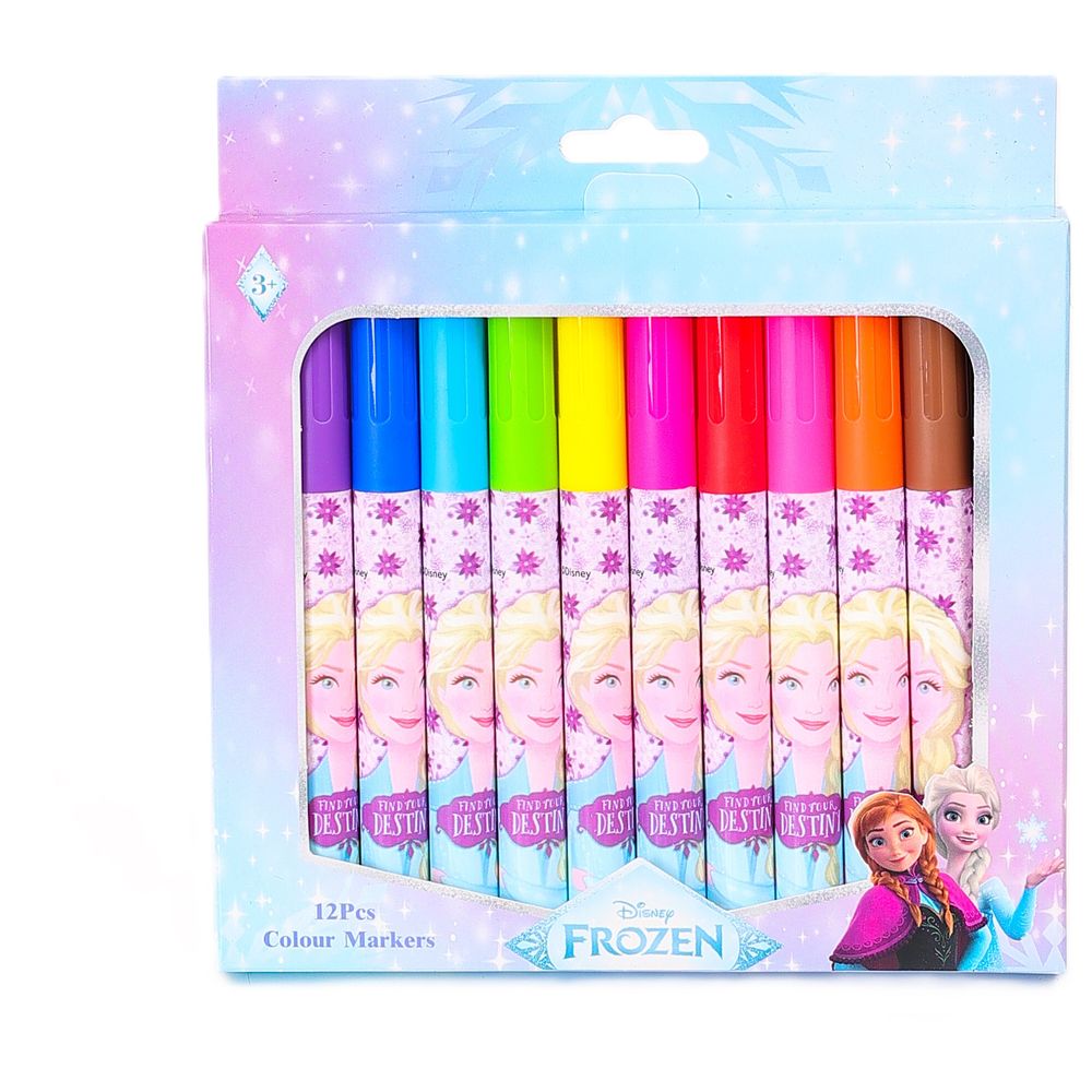 Disney - Frozen Find Your Destiny Marker Pen - 12 Pcs