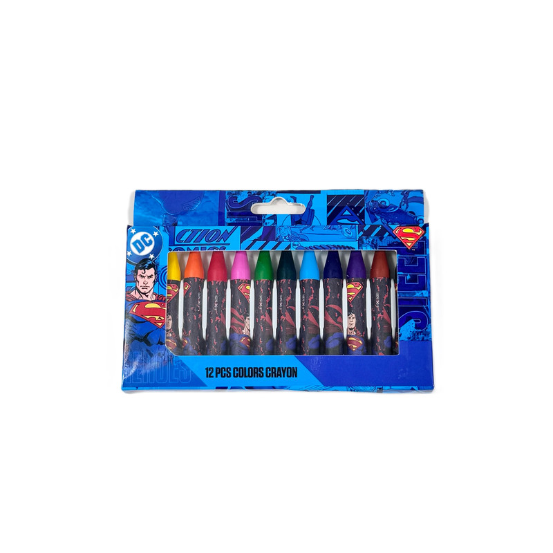 Warner Bros. Superman Superpower Crayons - 12 Crayons