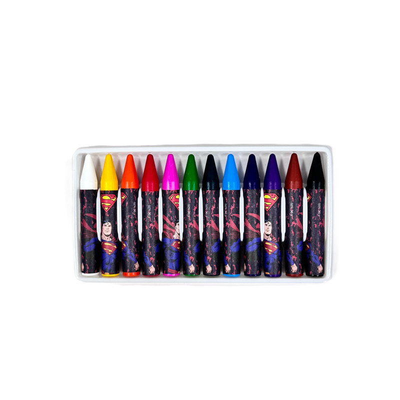 Warner Bros. Superman Superpower Crayons - 12 Crayons