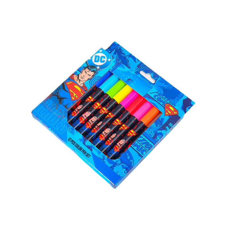 Warner Bros. Superman Superpower Marker Pen - 12 Pens