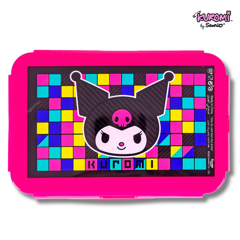 Sanrio - 3 Compartments Lunch Box - Kuromi Ambition