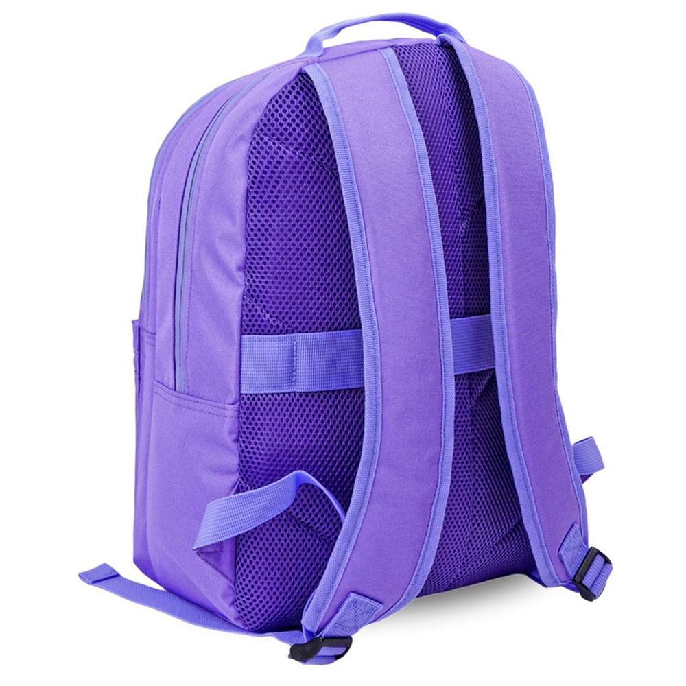 Trucare - Motto Cat Backpack - Purple - 16-Inch