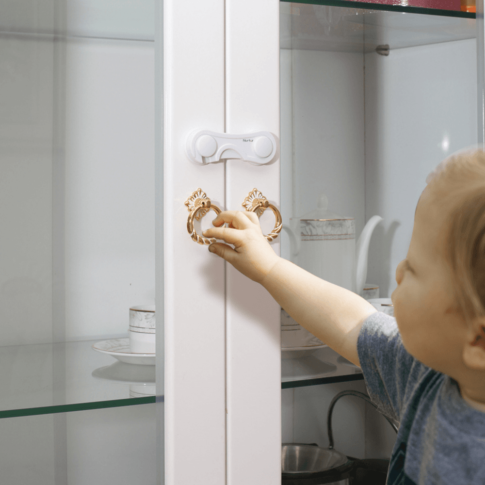 Nurtur - Safety Cabinet Lock - 1 Pc - White