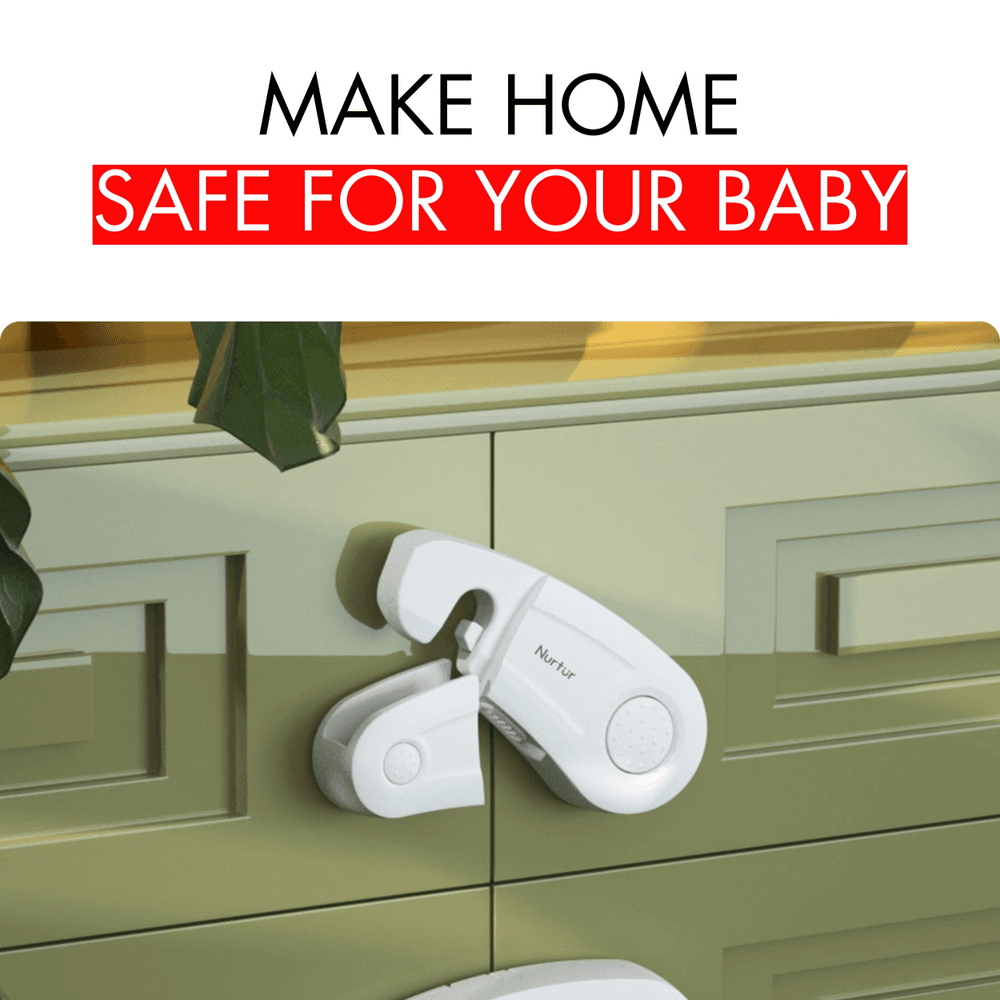 Nurtur - Safety Drawer Lock - Pack Of 2 - White