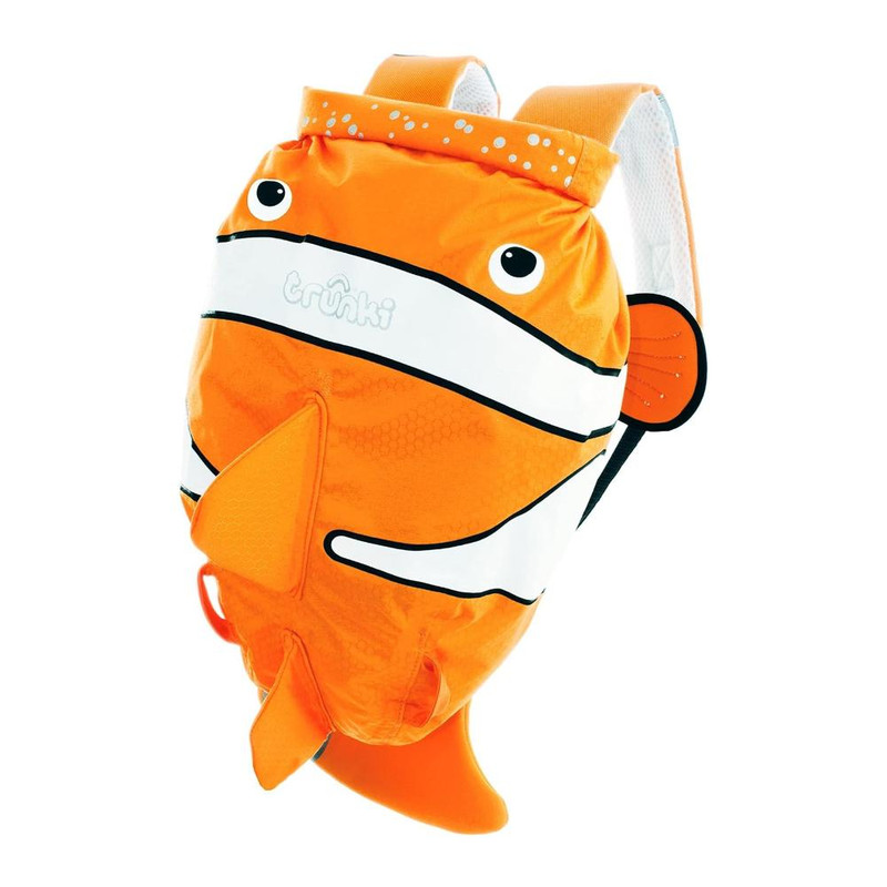 Trunki - Paddlepak Swim Bag - Chuckles The Clown Fish - Orange
