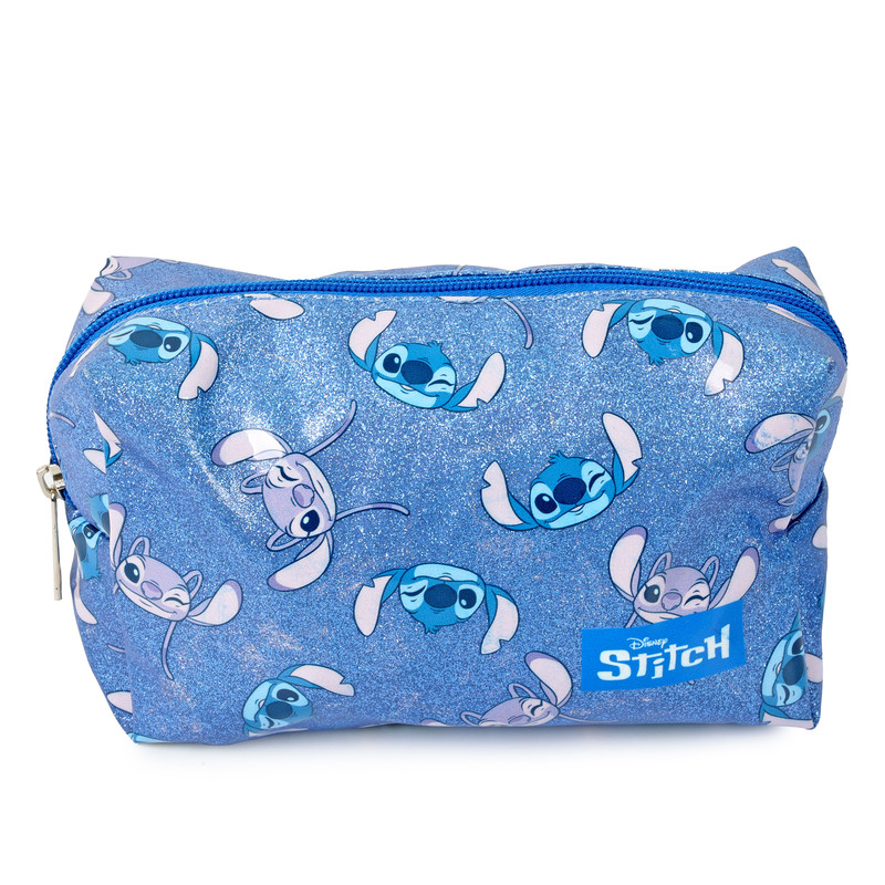 Disney Stitch Cosmetic Bag Set 3 Pcs - Blue