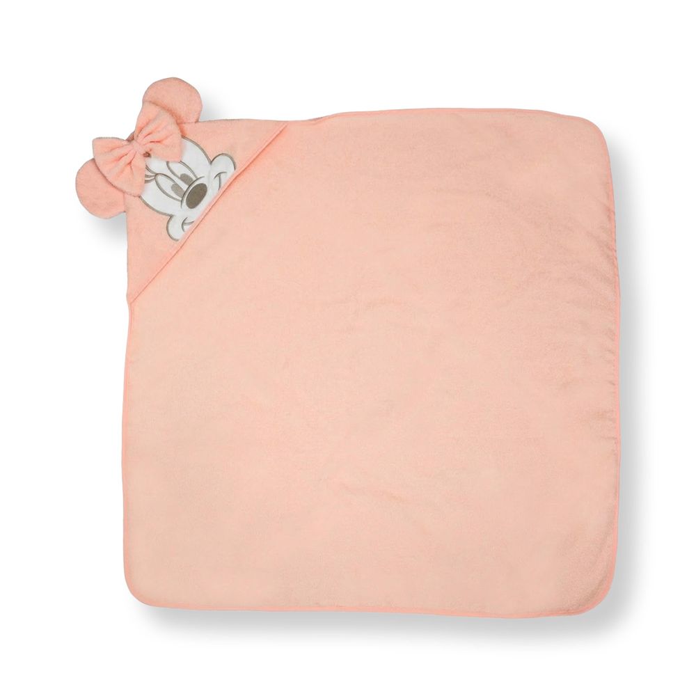 Disney - Minnie Mouse Baby Hooded Towel Gift Set - Pink - 5 Pc Set