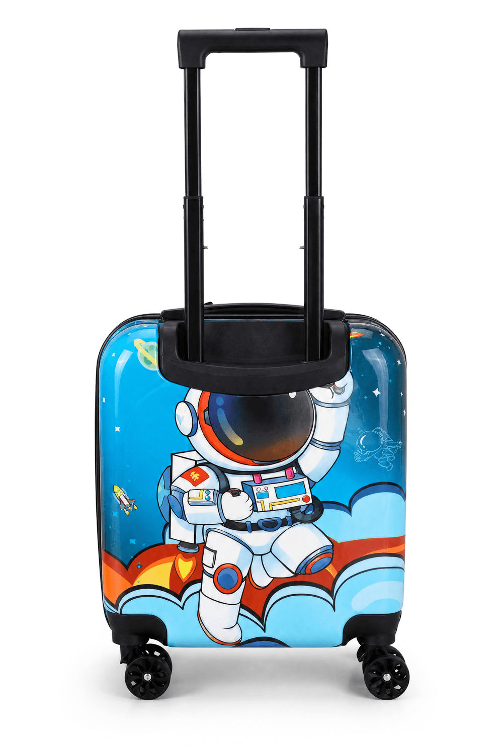 Trucare - Space Astronaut Design Kids Trolley Luggage - Multicolor - 18-Inch
