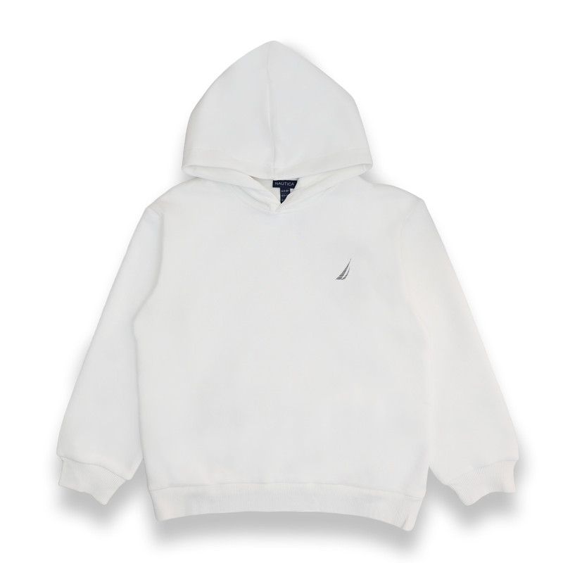 Nautica Boy's Hoodie - White
