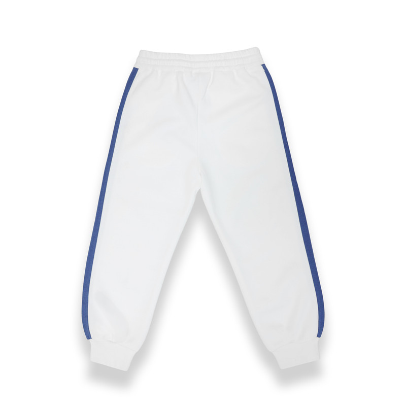 Nautica Boy's Jogger with Side Tapes - White