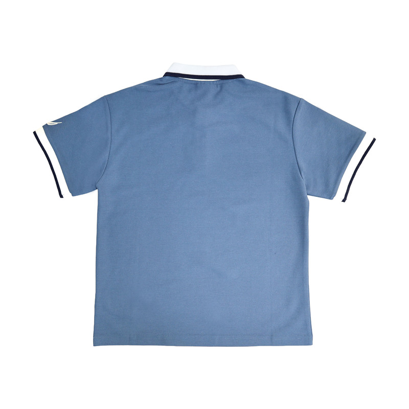 Nautica Boys Polo T-Shirt with Logo - Light Blue