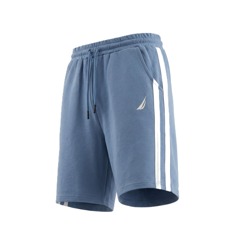 Nautica Boys Shorts with Side Tapes - Light Blue