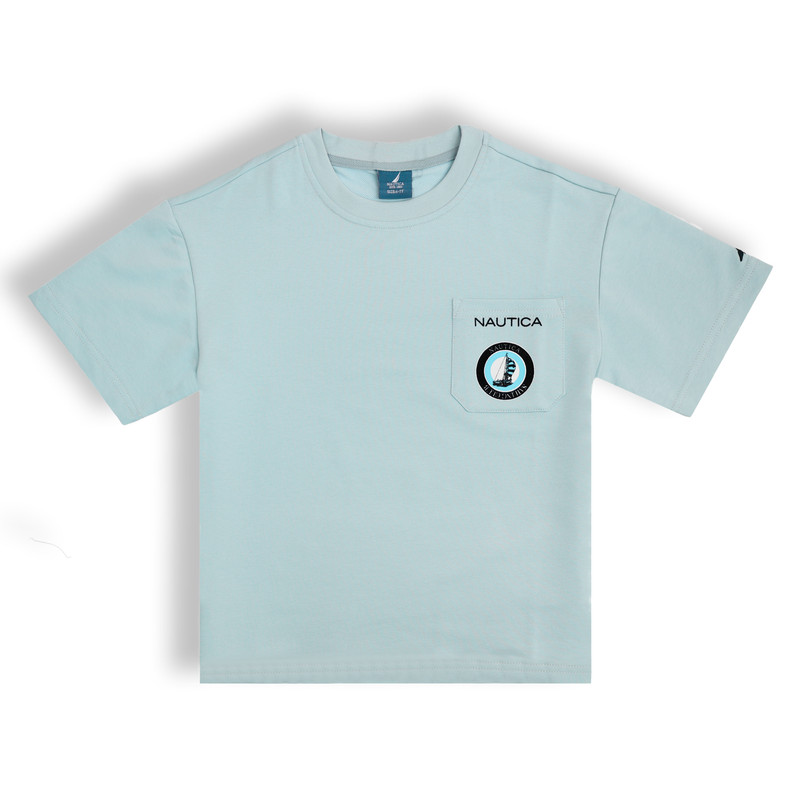 Nautica Boys T-Shirt and Shorts ST-Shirtl - Blue - 2 Pcs
