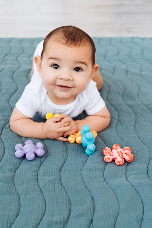 Ubbi - Joinibble Silicone Teether - Multicolor