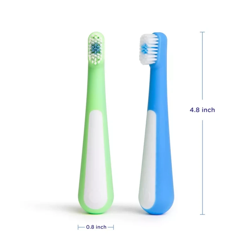 Ubbi - Toddler Training Toothbrush Set - Pack of 2