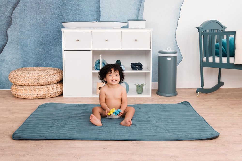 Ubbi - Baby Padded Play Mat - 40.5 x 57 cm - Multicolor