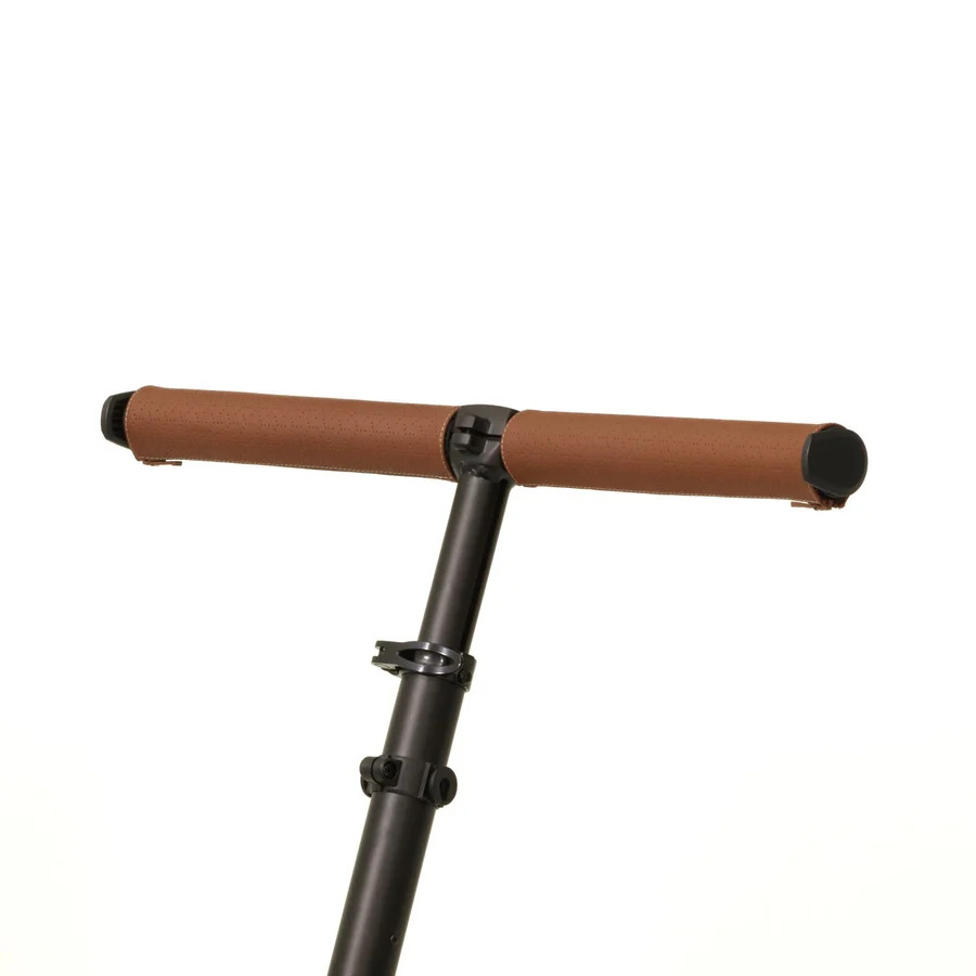 Veer - Cruiser XL Napa Leather Handle Grips - Brown/Black