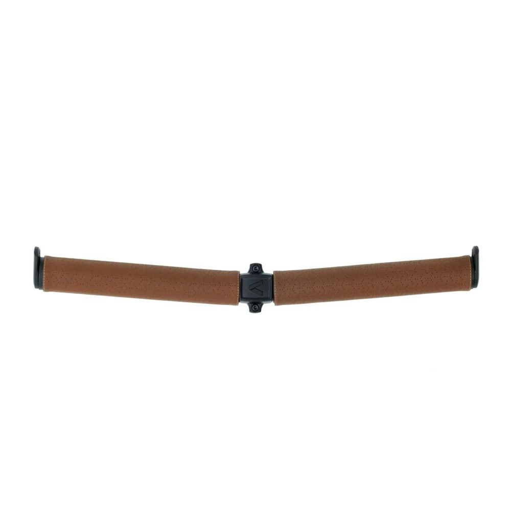 Veer - Cruiser XL Napa Leather Handle Grips - Brown/Black