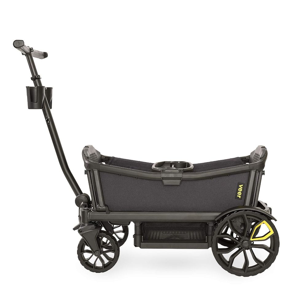 Veer - 2 Seater All-Terrain Cruiser Wagon Stroller - Black