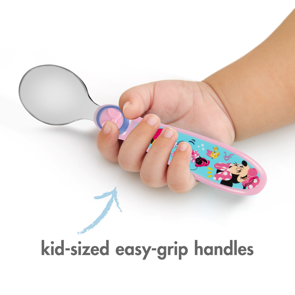 The First Years - Minnie Sculpted Flatware Set - 3 pcs