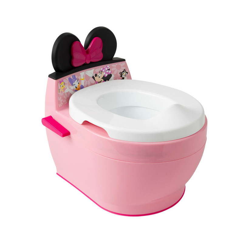 The First Years - Disney Minnie Mouse Potty & Trainer Seat - Pink/White