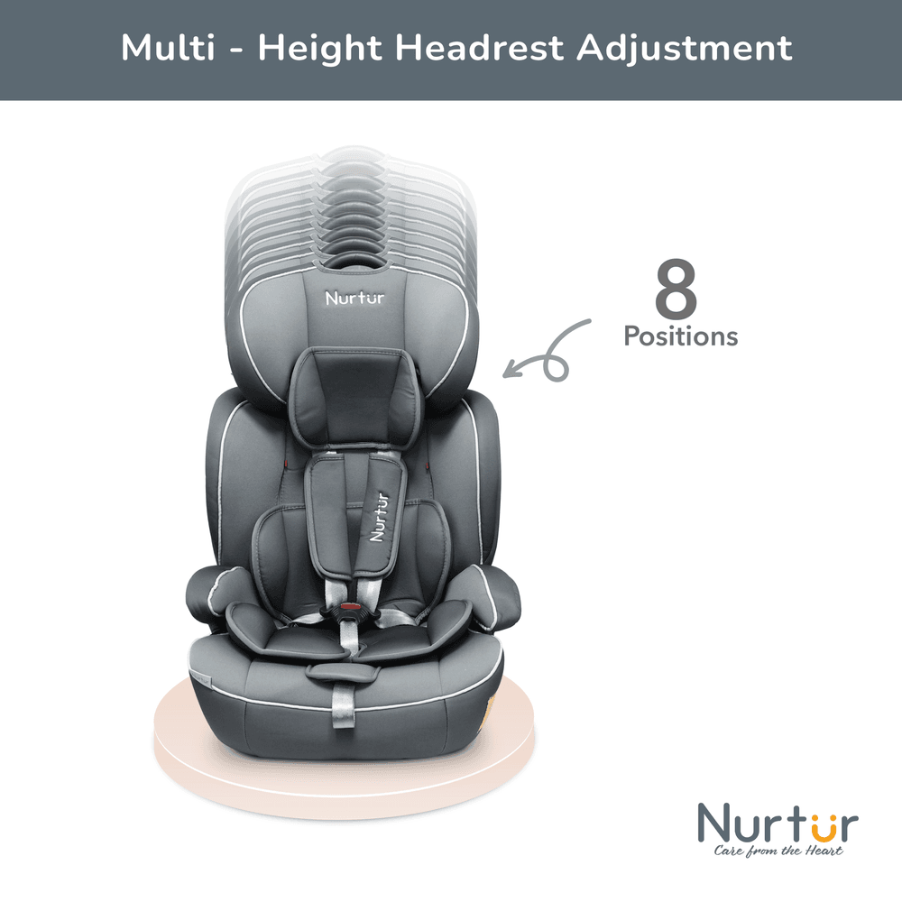 Nurtur - Ragnar 3-in-1 Convertible Car Seat - Grey