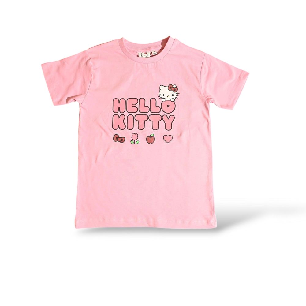 Hello Kitty Girl Shortsleeve Pajama Sets - Pink