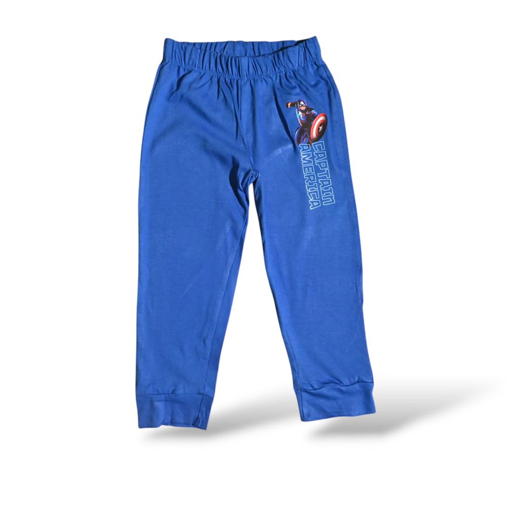 Avengers Boy's Captain America Printed Pyjama T-Shirt & Pants - 2 Pcs