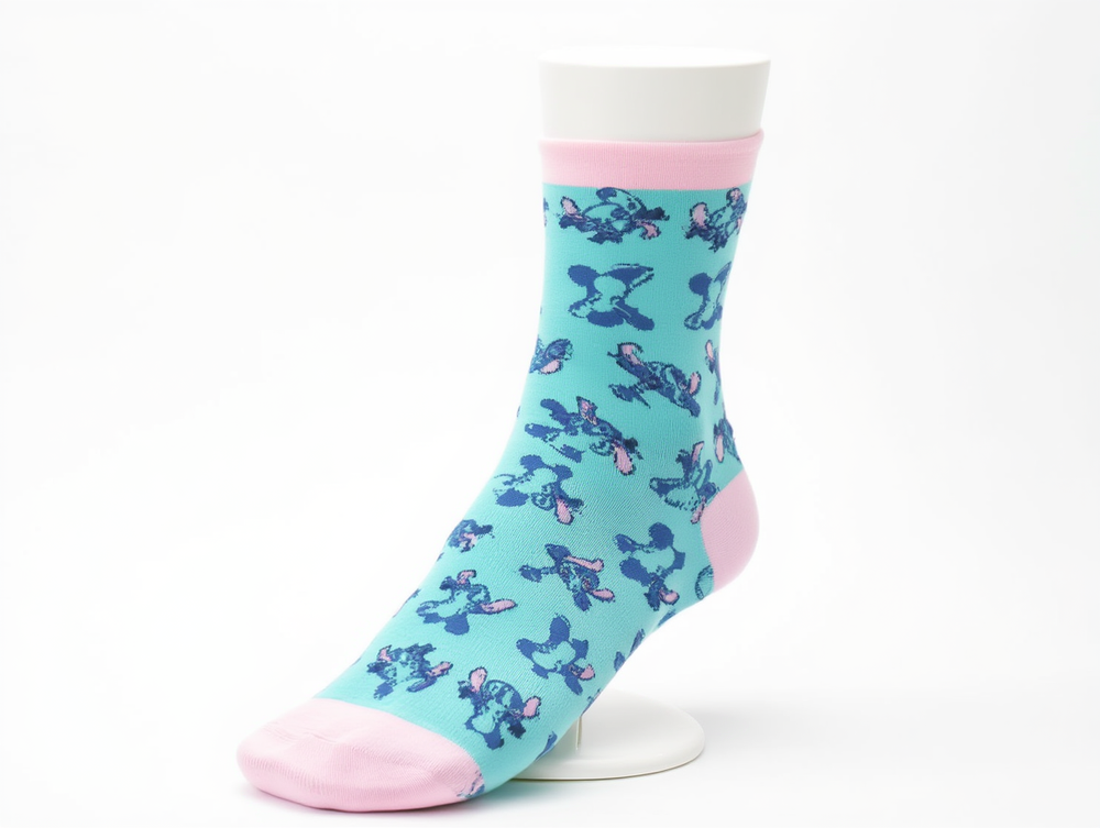 Lilo & Stitch 3pc-Set Girl's Anklet Socks - Multicolor