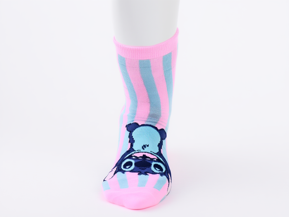 Lilo & Stitch 3pc-Set Girl's Anklet Socks - Multicolor
