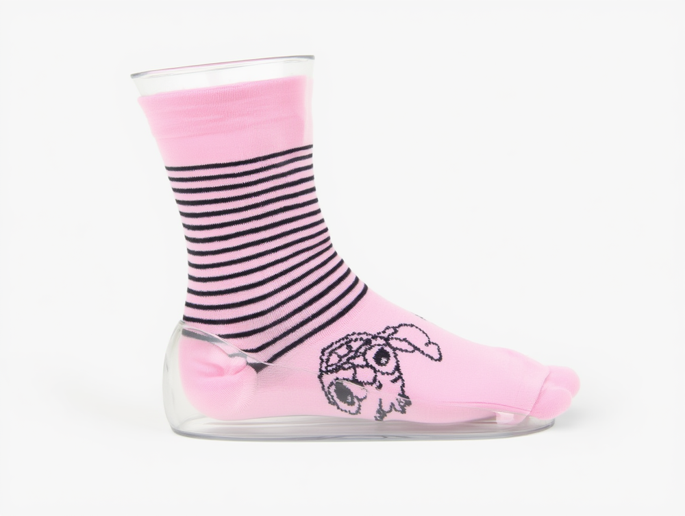 Lilo & Stitch Girl's Anklet Socks - Pink/Blue - 3 Pcs