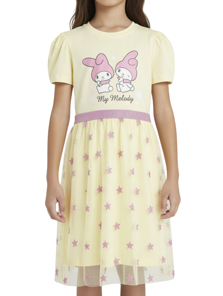 Hollywood Magic My Melody Tulle Dress - Yellow