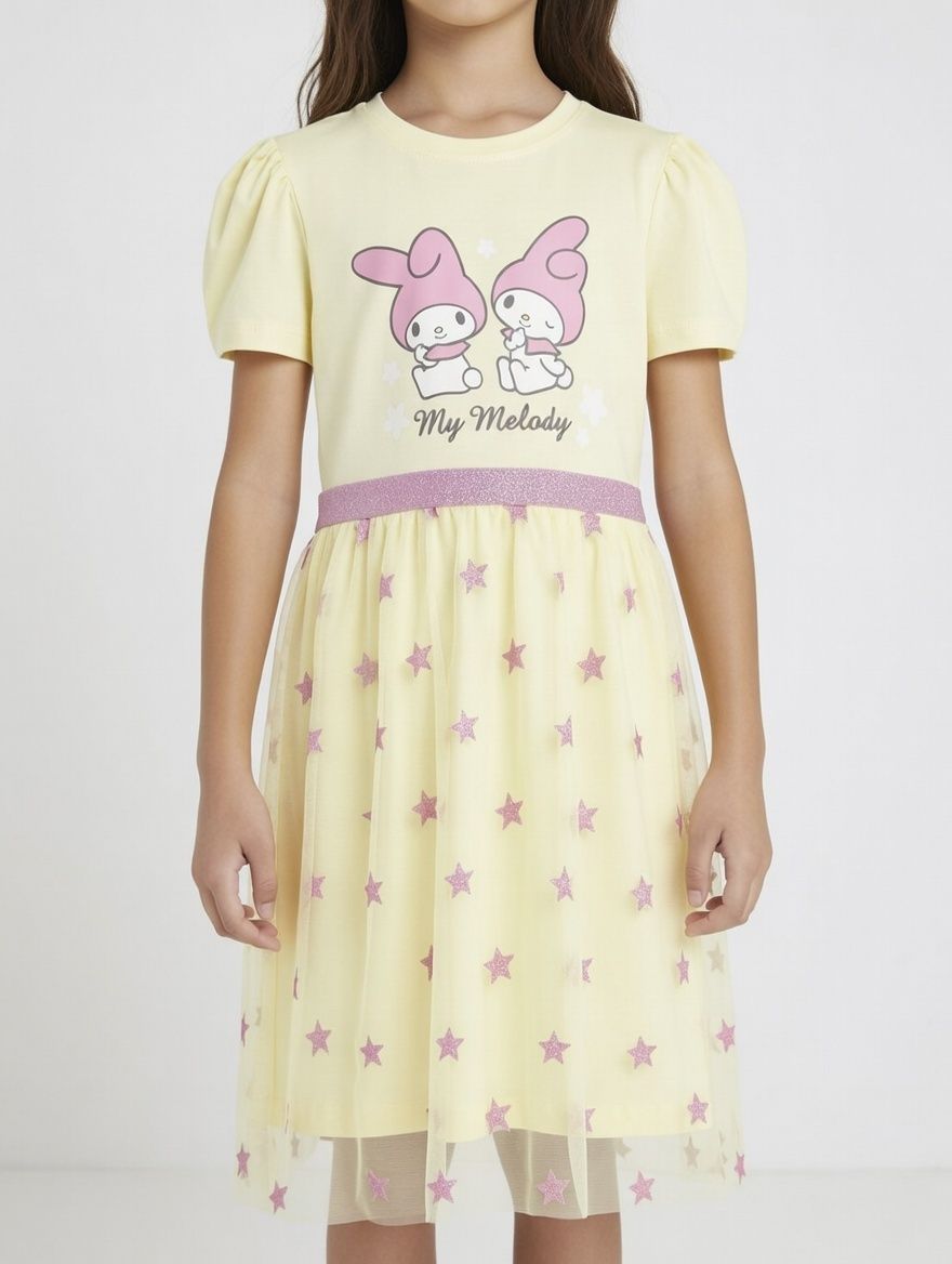 Hollywood Magic My Melody Tulle Dress - Yellow