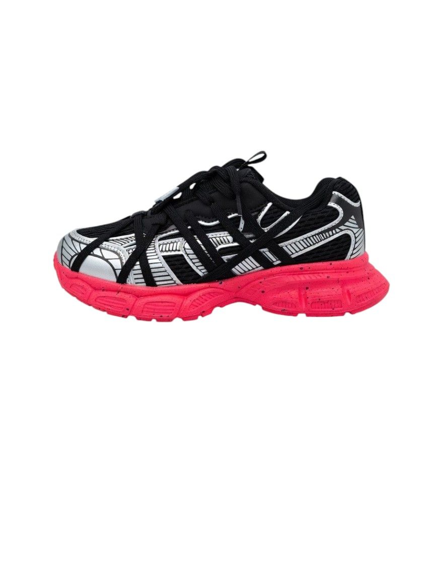 Hot Wheels Boy's Lace-Up Casual Sports Sneakers - Multicolor