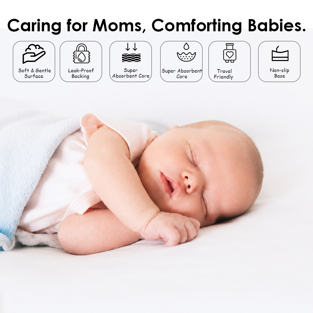 Cute 'n' Cuddle - Baby Disposable Changing Mats - 60x45 cm