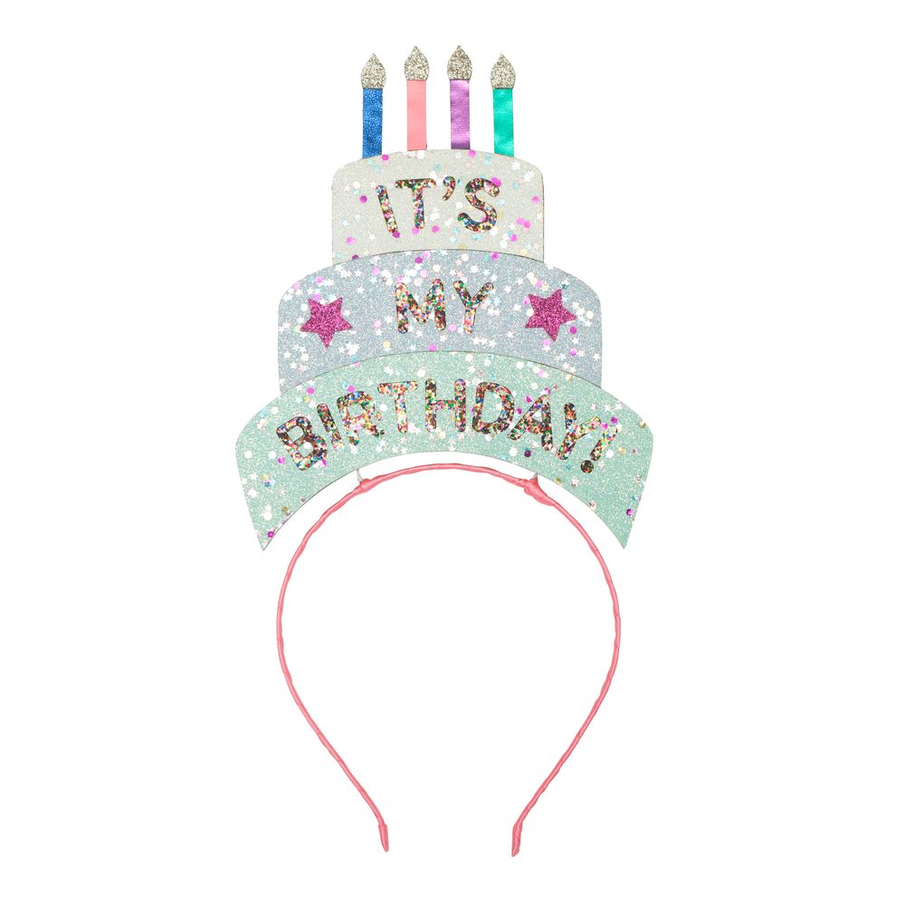 Mimi & Lula Birthday Cake Headdress - Multicolor