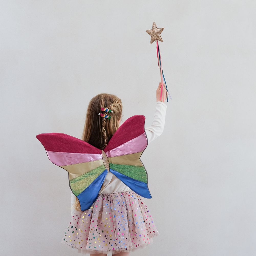 Rainbow Intergalactic Wings